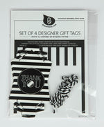 thank you designer gift tag set (includes 4)