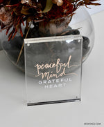 Acrylic Block - Quote