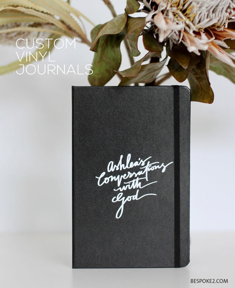 CUSTOM JOURNAL - VINYL - SOLD OUT