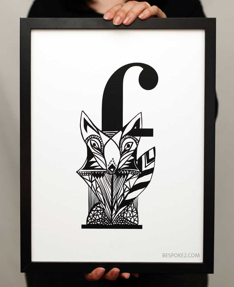 enchanted animals custom print