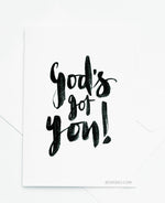 God's Got You Card