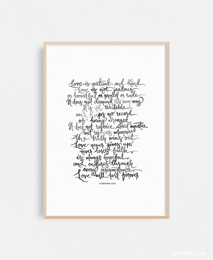 Scripted Faith PERSONALISED + FAITH - SCRIPTURE PRINTS AND GIFTS