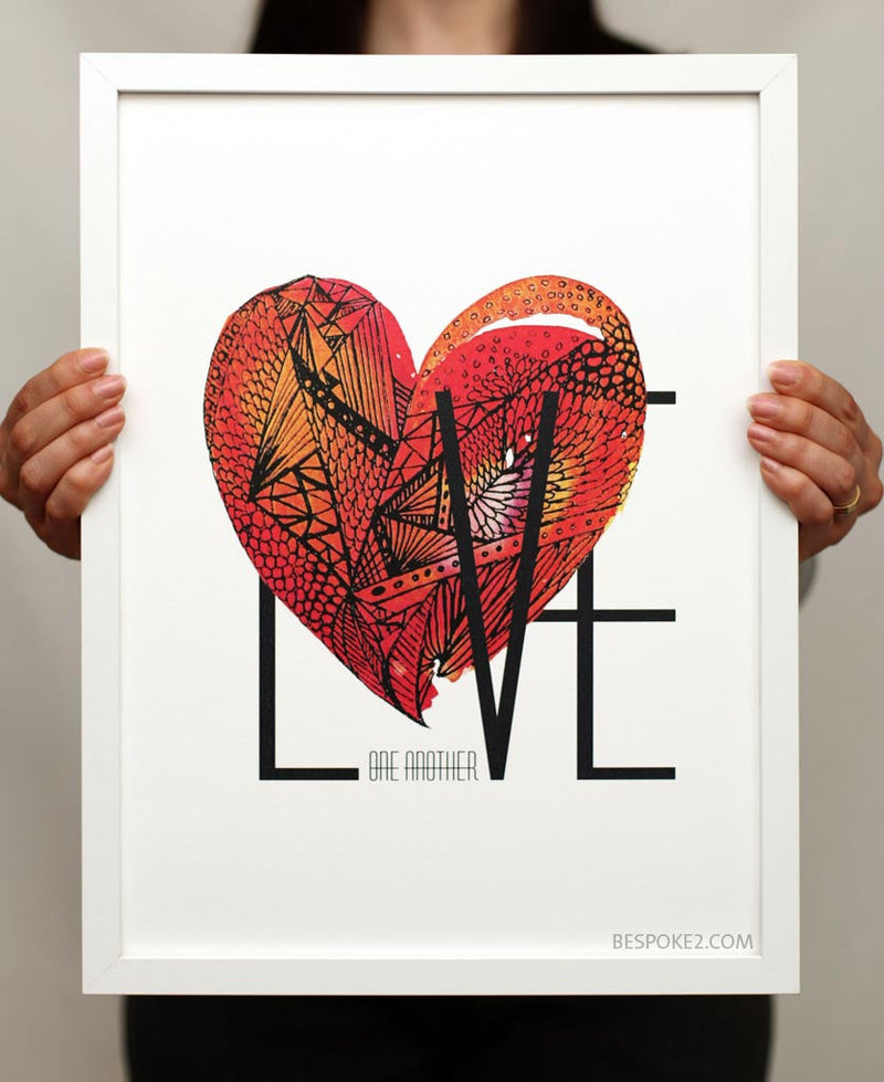 love one another print