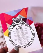 love ring card