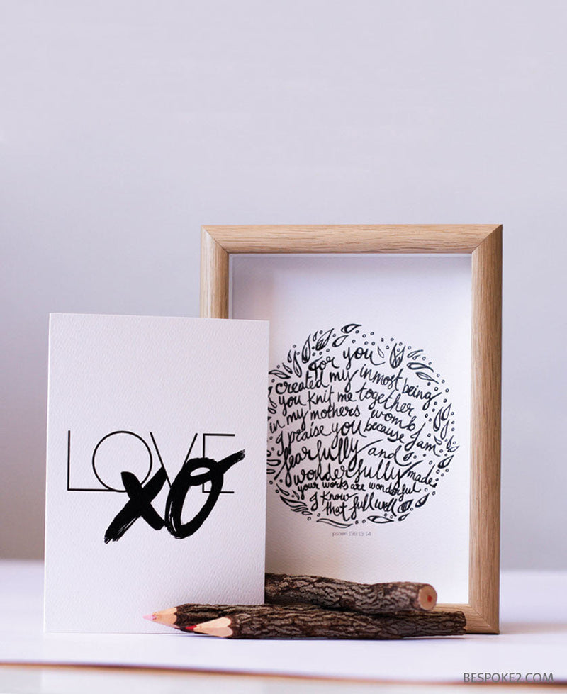 Love XO Card