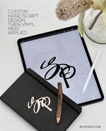 MONOGRAM SCRIPTED JOURNAL - SOLD OUT