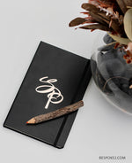 MONOGRAM SCRIPTED JOURNAL - SOLD OUT