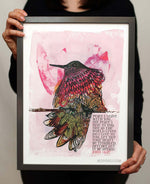 peace bird print